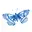 laleham landscapes butterfly logo