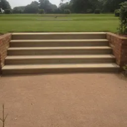 steps in garden
